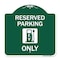 Signmission Ev W/ Electric Vehicle Charging Station Graphic, Green & White Alum Sign, 18" x 18", GW-1818-24089 A-DES-GW-1818-24089 - alternate 1